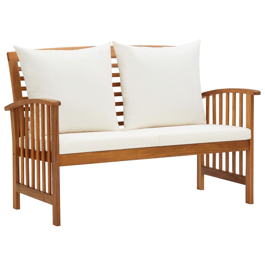 vidaXL 5 Piece Patio Lounge Set Solid Acacia Wood-11