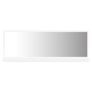 vidaXL Bathroom Mirror Framed Vanity Mirror for Powder Room Engineered Wood-4