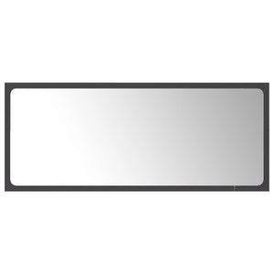 vidaXL Bathroom Mirror Framed Vanity Mirror for Powder Room Engineered Wood-37