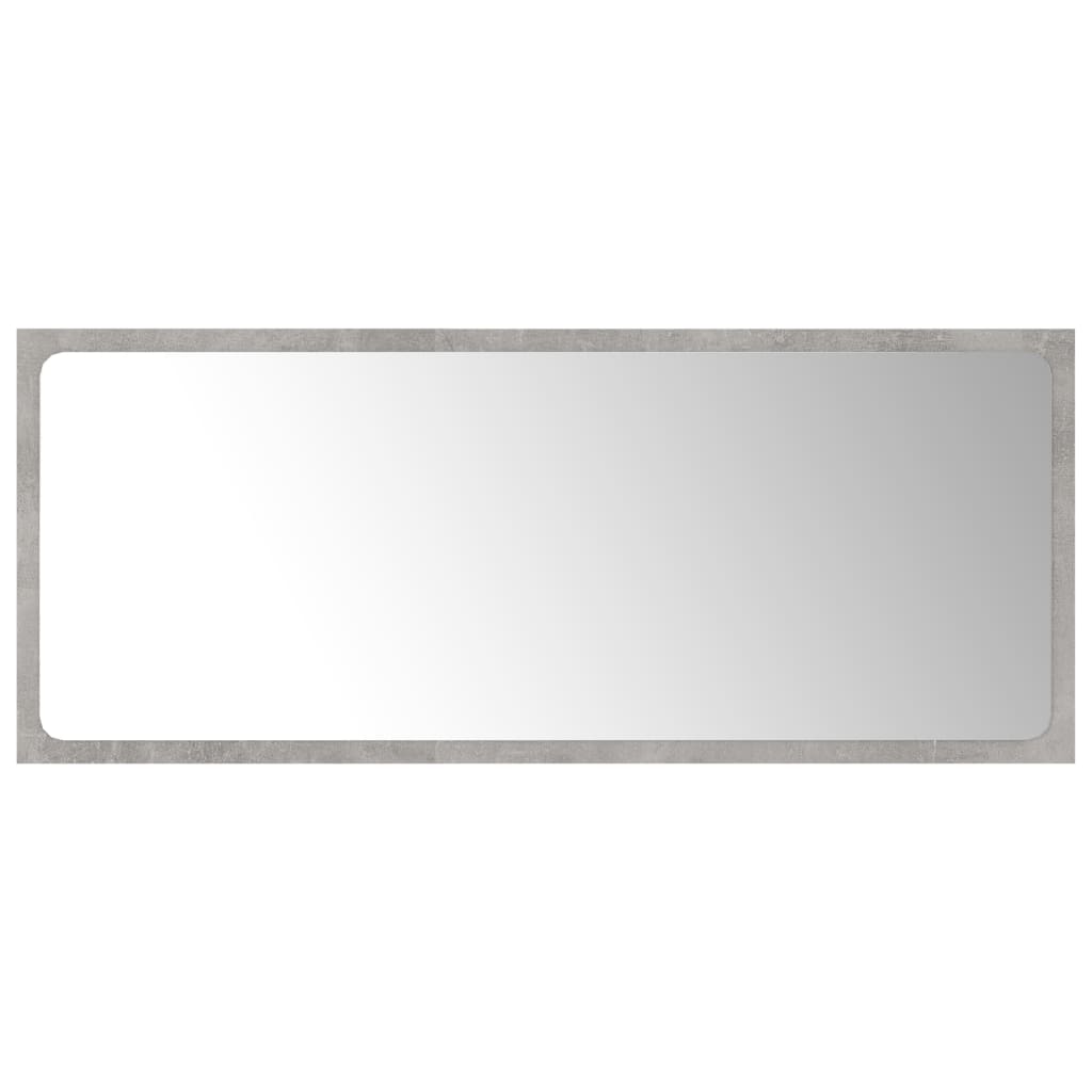 vidaXL Bathroom Mirror Framed Vanity Mirror for Powder Room Engineered Wood-27