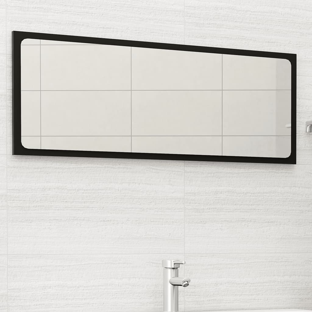 vidaXL Bathroom Mirror Framed Vanity Mirror for Powder Room Engineered Wood-39