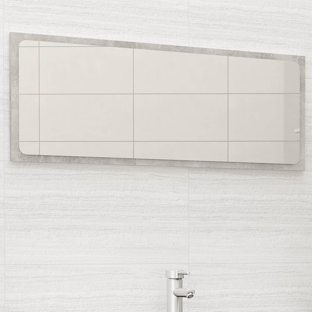 vidaXL Bathroom Mirror Framed Vanity Mirror for Powder Room Engineered Wood-22
