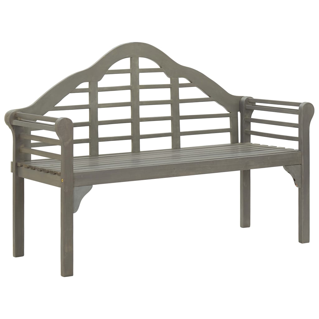 vidaXL Patio Queen Bench Outdoor Garden Bench with Cushion Solid Wood Acacia-32