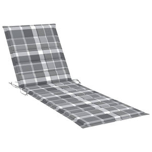 vidaXL Patio Lounge Chair Porch Sunbed Poolside Sunlounger with Cushion Bamboo-40