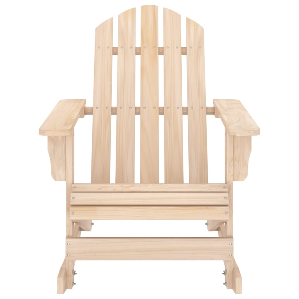 vidaXL Adirondack Rocking Chair Lounge Patio Chair for Garden Solid Wood Fir-1