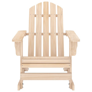 vidaXL Adirondack Rocking Chair Lounge Patio Chair for Garden Solid Wood Fir-1