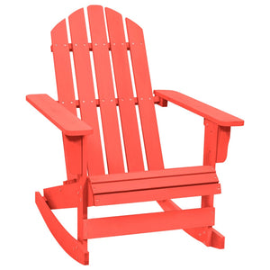 vidaXL Adirondack Rocking Chair Lounge Patio Chair for Garden Solid Wood Fir-3