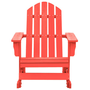 vidaXL Adirondack Rocking Chair Lounge Patio Chair for Garden Solid Wood Fir-4