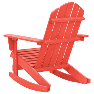 vidaXL Adirondack Rocking Chair Lounge Patio Chair for Garden Solid Wood Fir-14