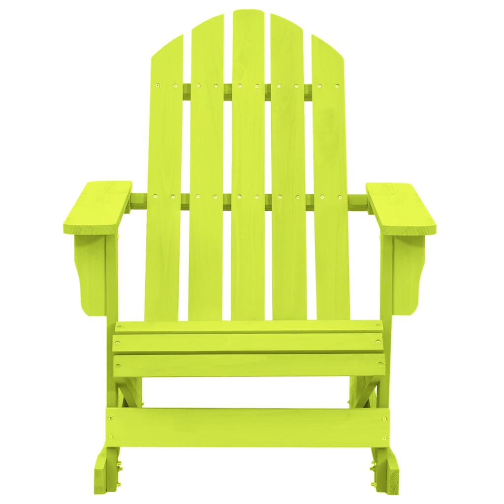 vidaXL Adirondack Rocking Chair Lounge Patio Chair for Garden Solid Wood Fir-36