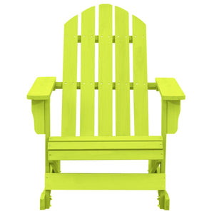 vidaXL Adirondack Rocking Chair Lounge Patio Chair for Garden Solid Wood Fir-36