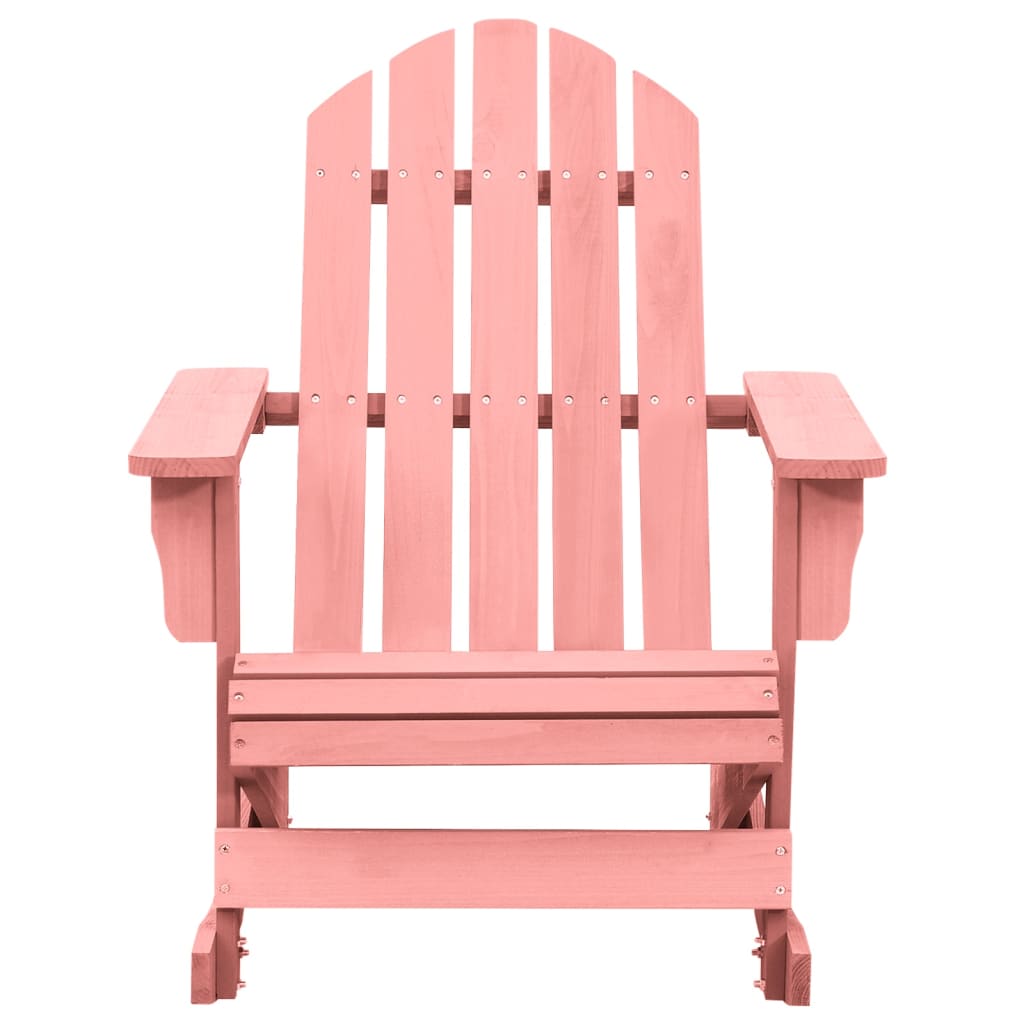 vidaXL Adirondack Rocking Chair Lounge Patio Chair for Garden Solid Wood Fir-39