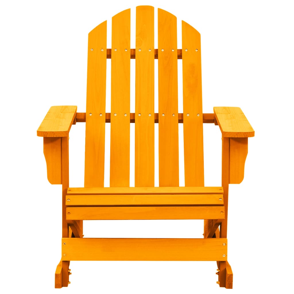 vidaXL Adirondack Rocking Chair Lounge Patio Chair for Garden Solid Wood Fir-42