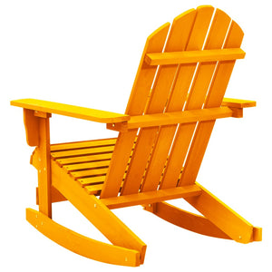 vidaXL Adirondack Rocking Chair Lounge Patio Chair for Garden Solid Wood Fir-32