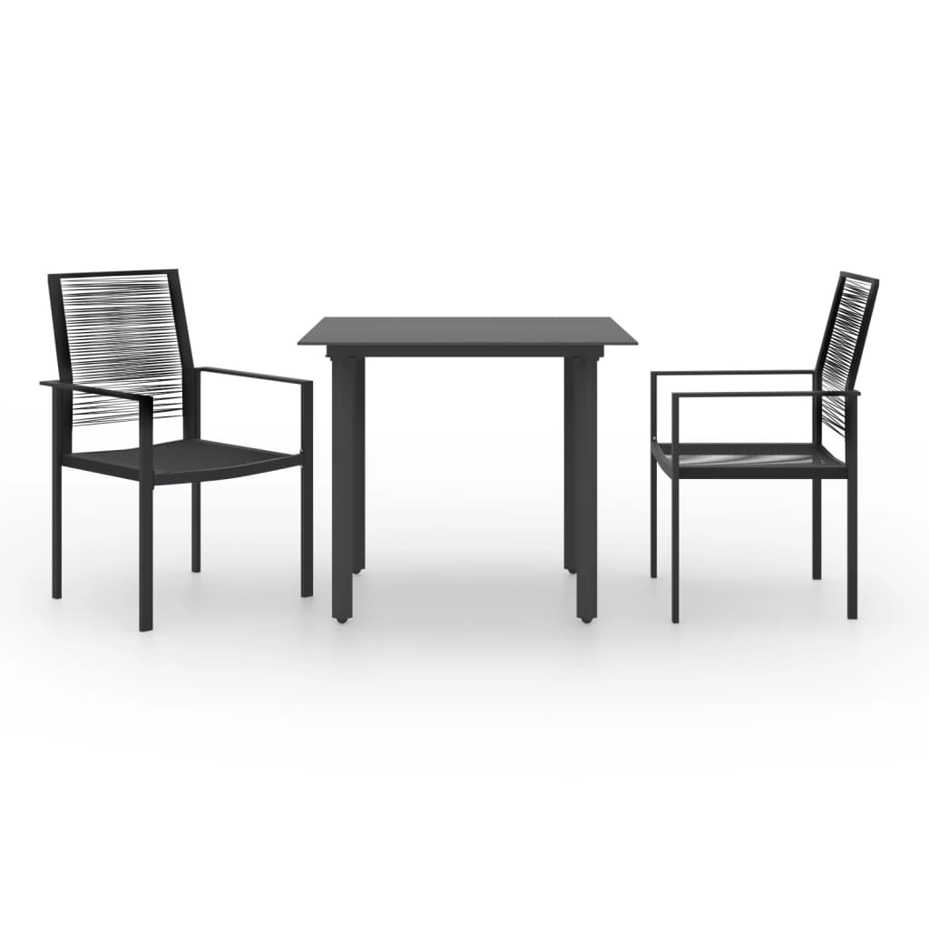 vidaXL Patio Dining Set Garden Outdoor Table and Chair Furniture 3/5 Piece-1