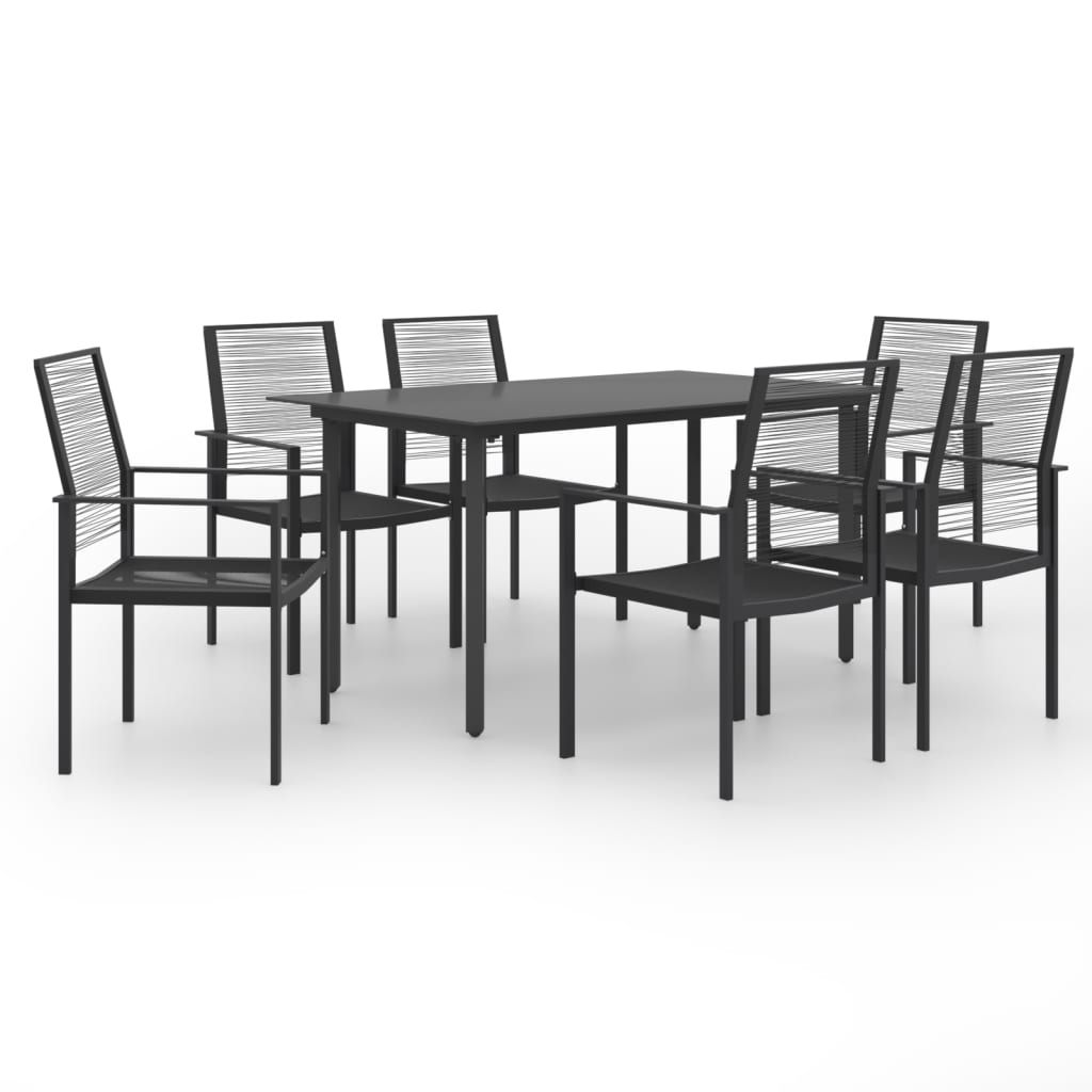 vidaXL Patio Dining Set Garden Outdoor Table and Chair Furniture 5/7 Piece-7