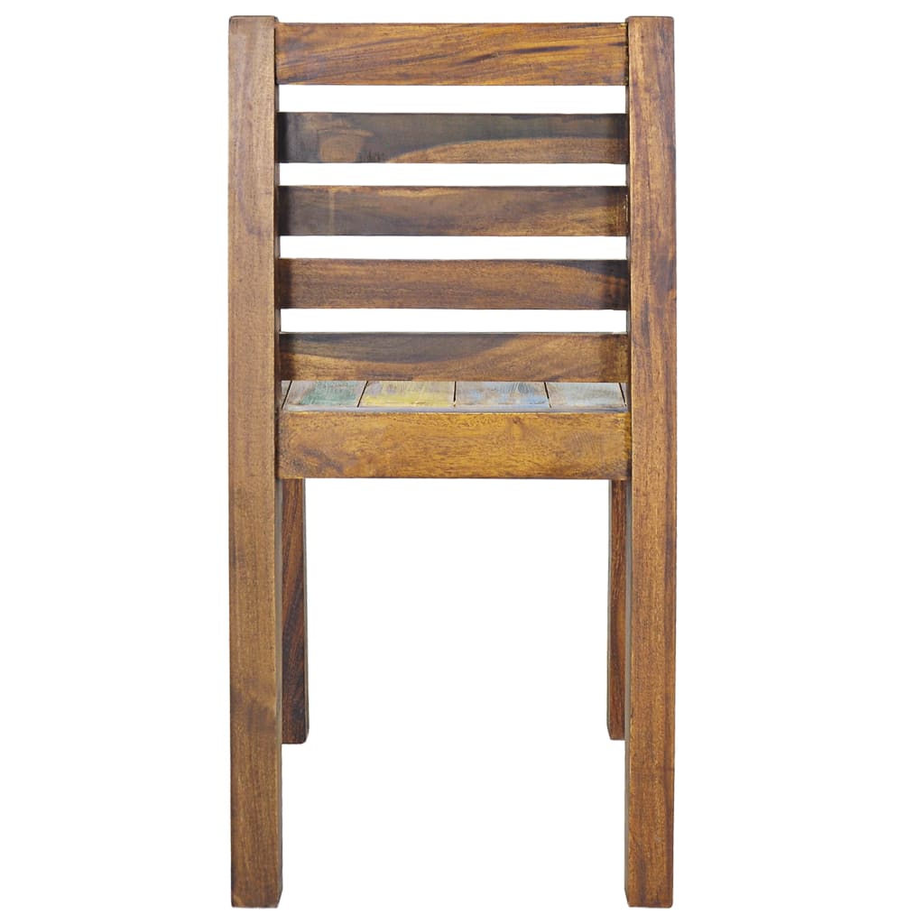 vidaXL Dining Chairs Accent Side Chair Reclaimed Wood Solid Reclaimed Wood-22