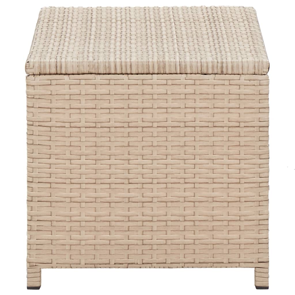 vidaXL Coffee Table End Table Lounge Sofa Table Outdoor Furniture Poly Rattan-1