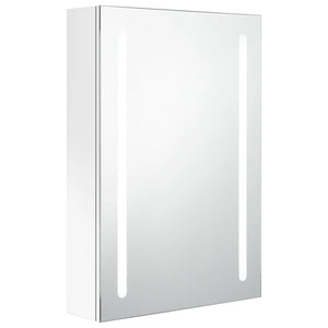 vidaXL Bathroom Cabinet Mirrored Bathroom Vanity Wall Mounted Medicine Cabinet-0