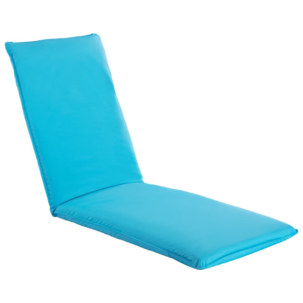 vidaXL Sunlounger Folding Sunbed Lounge Chair for Poolside Patio Oxford Fabric-4