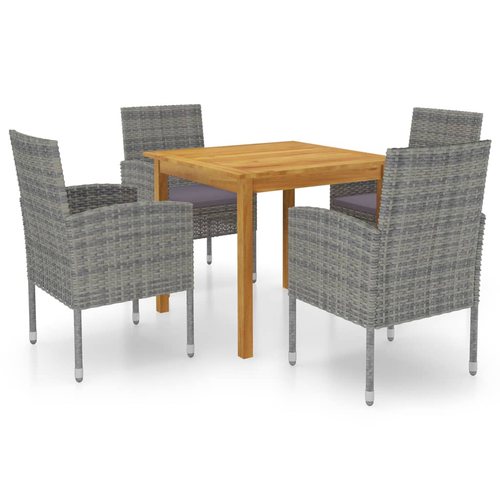 vidaXL Patio Dining Set Outdoor Dining Table and Chairs Patio Conversation Set-0