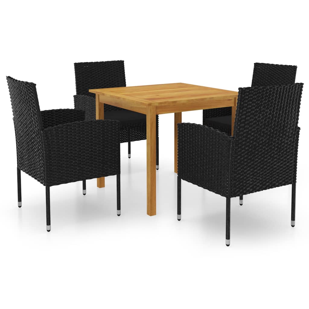 vidaXL Patio Dining Set Outdoor Dining Table and Chairs Patio Conversation Set-17