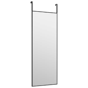 vidaXL Door Mirror Wall Mounted Mirror for Living Room Glass and Aluminum-53