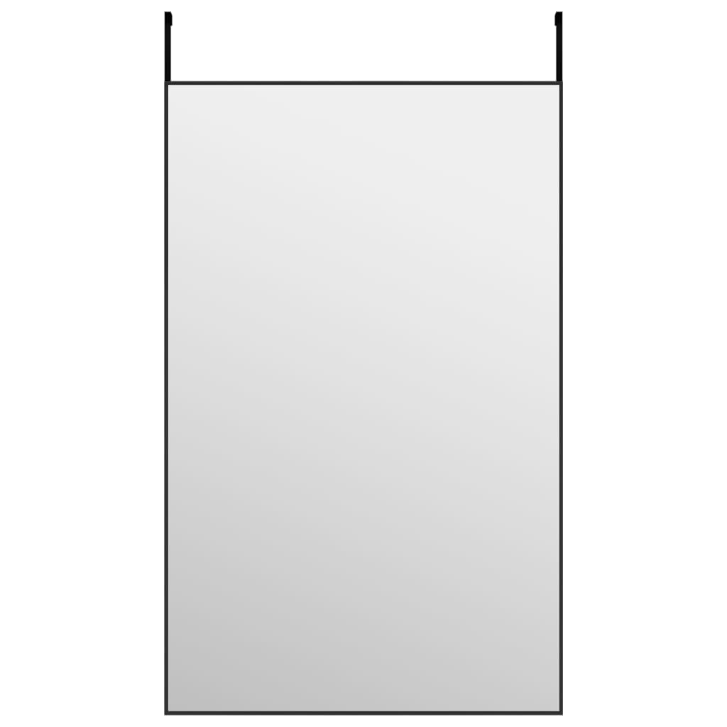 vidaXL Door Mirror Wall Mounted Mirror for Living Room Glass and Aluminum-9