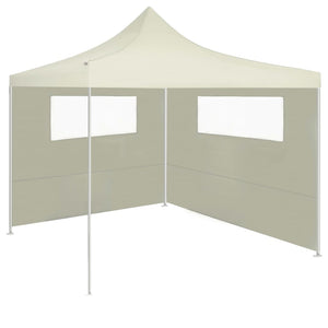 vidaXL Canopy Sidewall Patio Pavilion Panel Walls Gazebo Sidewall with Windows-16