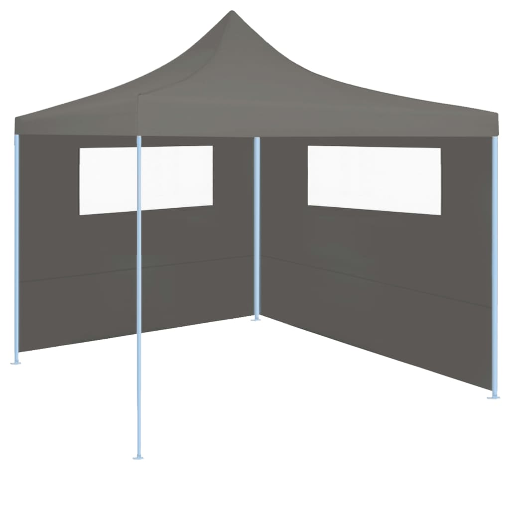 vidaXL Canopy Sidewall Patio Pavilion Panel Walls Gazebo Sidewall with Windows-9