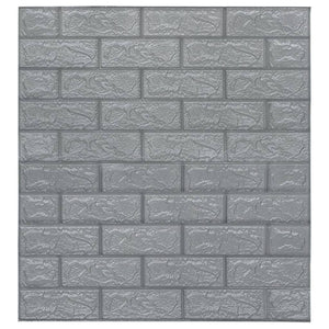 vidaXL 3D Wallpaper Bricks Self-adhesive Wallpaper for Bedroom Living Room-2