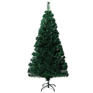 vidaXL Christmas Tree Artificial Tree with Stand and Lights Green Fiber Optic-30