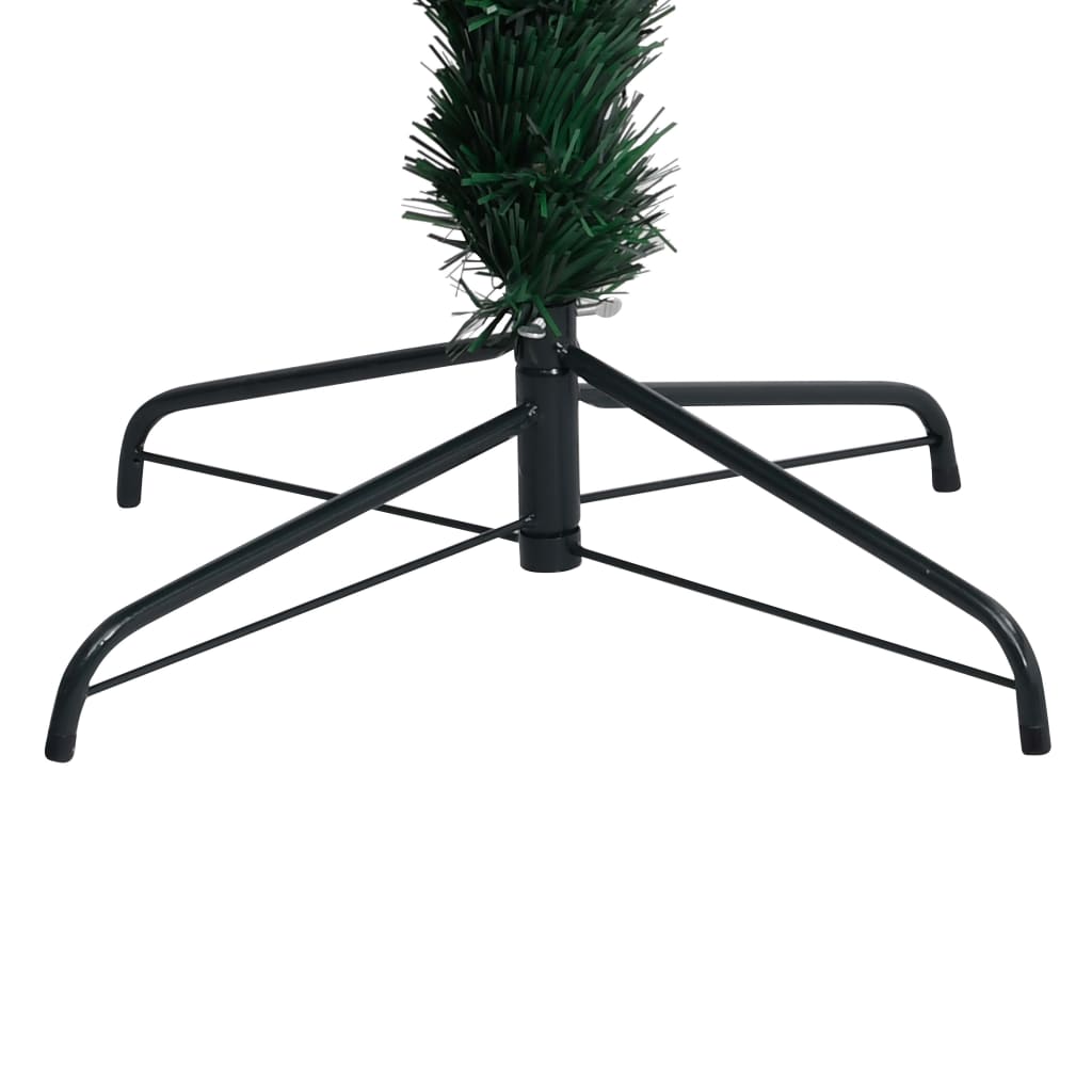 vidaXL Christmas Tree Artificial Tree with Stand and Lights Green Fiber Optic-18