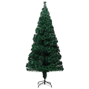 vidaXL Christmas Tree Artificial Tree with Stand and Lights Green Fiber Optic-24