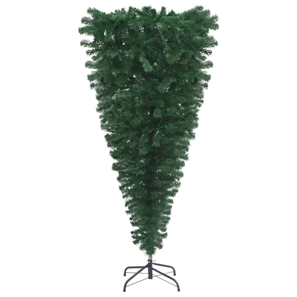 vidaXL Christmas Tree Decoration Upside-down Artificial Xmas Tree with Stand-31