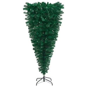 vidaXL Christmas Tree Decoration Upside-down Artificial Xmas Tree with Stand-27