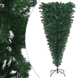 vidaXL Christmas Tree Decoration Upside-down Artificial Xmas Tree with Stand-38