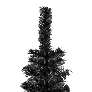 vidaXL Christmas Tree Party Decoration Artificial Slim Xmas Tree with Stand-15