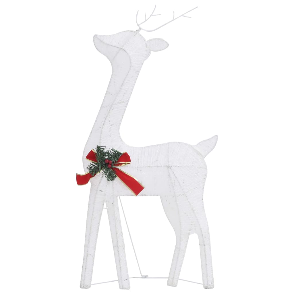 vidaXL Christmas Decoration Reindeer Family Christmas Lighting with LEDs Mesh-35