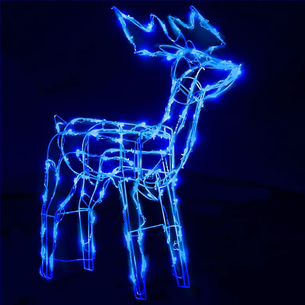 vidaXL Christmas Reindeers 3 Pcs Christmas Lighting Display with 229 LEDs-32