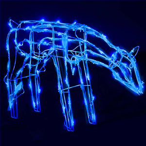 vidaXL Christmas Reindeers 3 Pcs Christmas Lighting Display with 229 LEDs-3