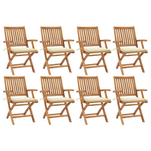 vidaXL Patio Chairs 2 pcs with Anthracite Cushions Solid Teak Wood-4