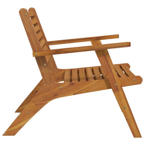 vidaXL Patio Chairs 2 pcs Solid Acacia Wood-4