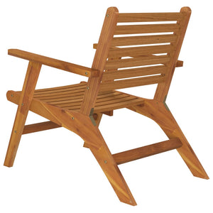 vidaXL Patio Chairs 2 pcs Solid Acacia Wood-5