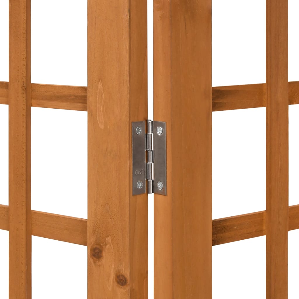 vidaXL Room Divider Freestanding Privacy Screen for Bedroom Solid Wood Fir-1