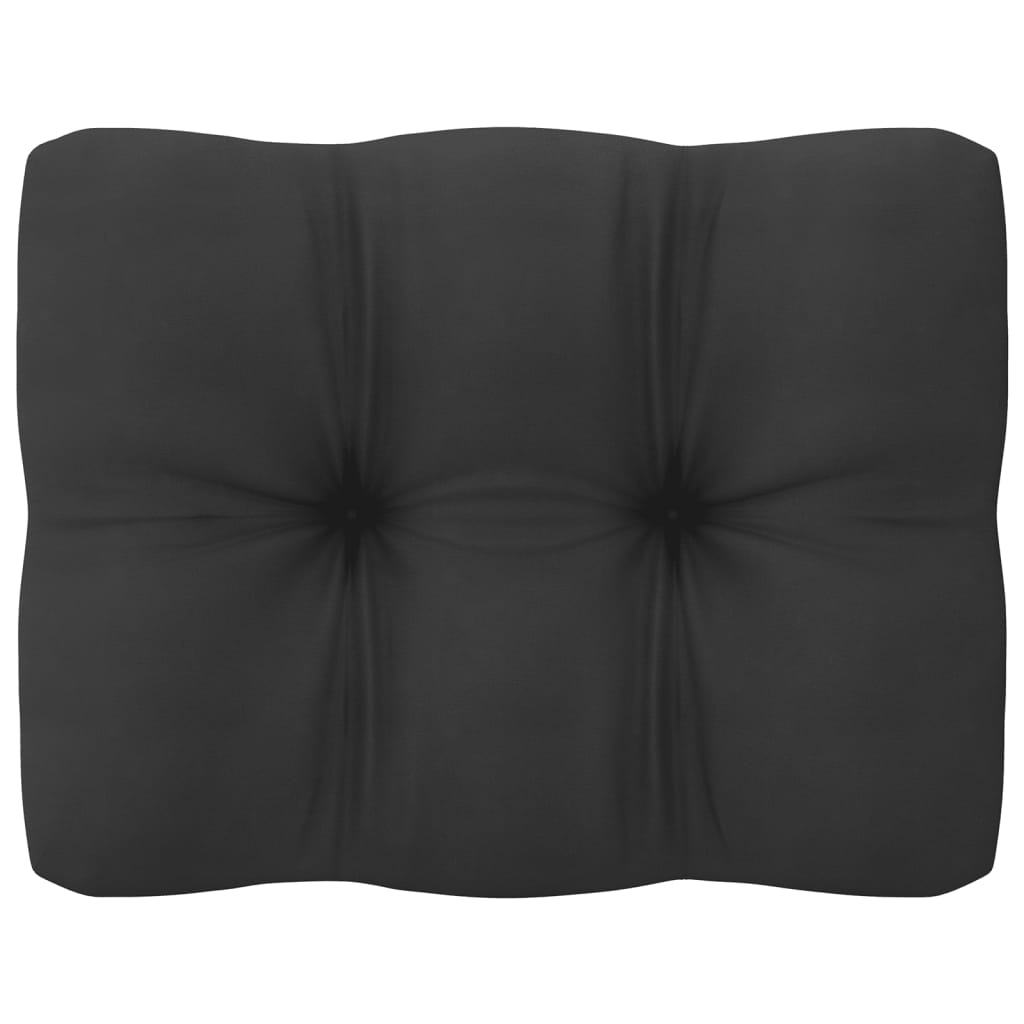 vidaXL Patio Lounge Set Outdoor Sofas with Cushions Poly Rattan Dark Grey-39