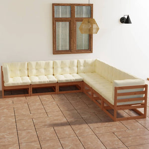 vidaXL Patio Lounge Set Outdoor Sofas with Cushions Poly Rattan Dark Grey-20