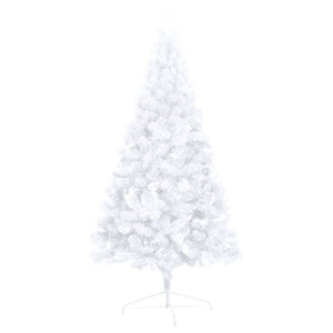 vidaXL Artificial Half Pre-lit Christmas Tree with Stand Party Decoration PVC-58