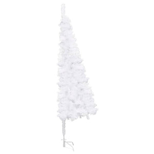 vidaXL Corner Artificial Pre-lit Christmas Tree Xmas Tree Party Decoration PVC-42