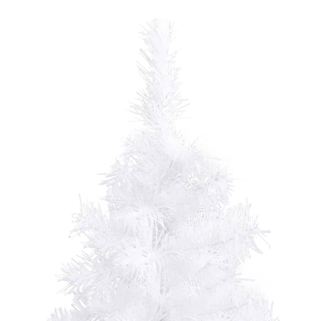 vidaXL Corner Artificial Pre-lit Christmas Tree Xmas Tree Party Decoration PVC-47